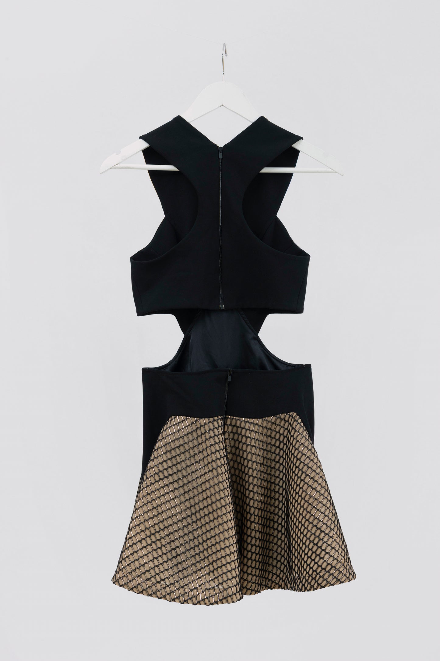 VESTIDO MINI BICOLOR