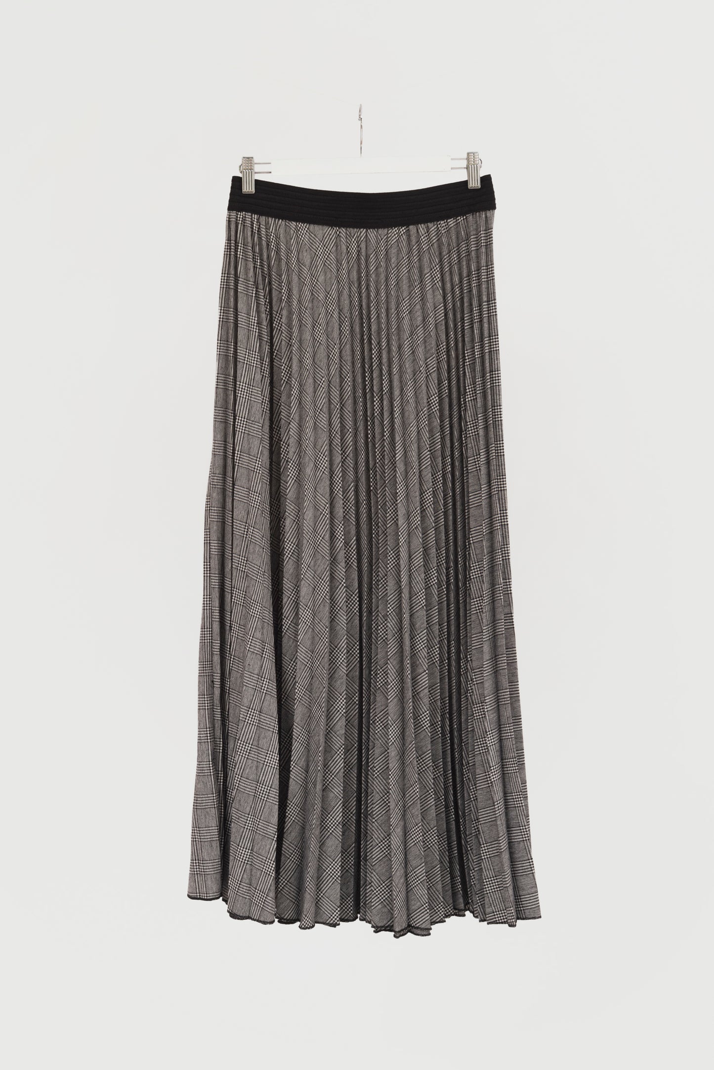 POLLERA PLISADA CUADRILLÉ