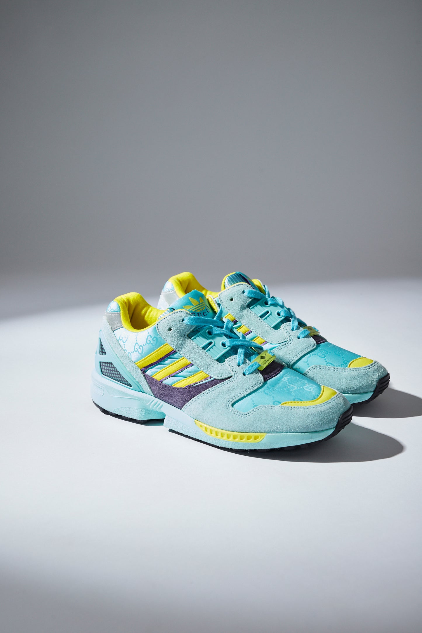 ZAPATILLAS GUCCI x ADIDAS ZX 8000 AQUA EDICIÓN LIMITADA