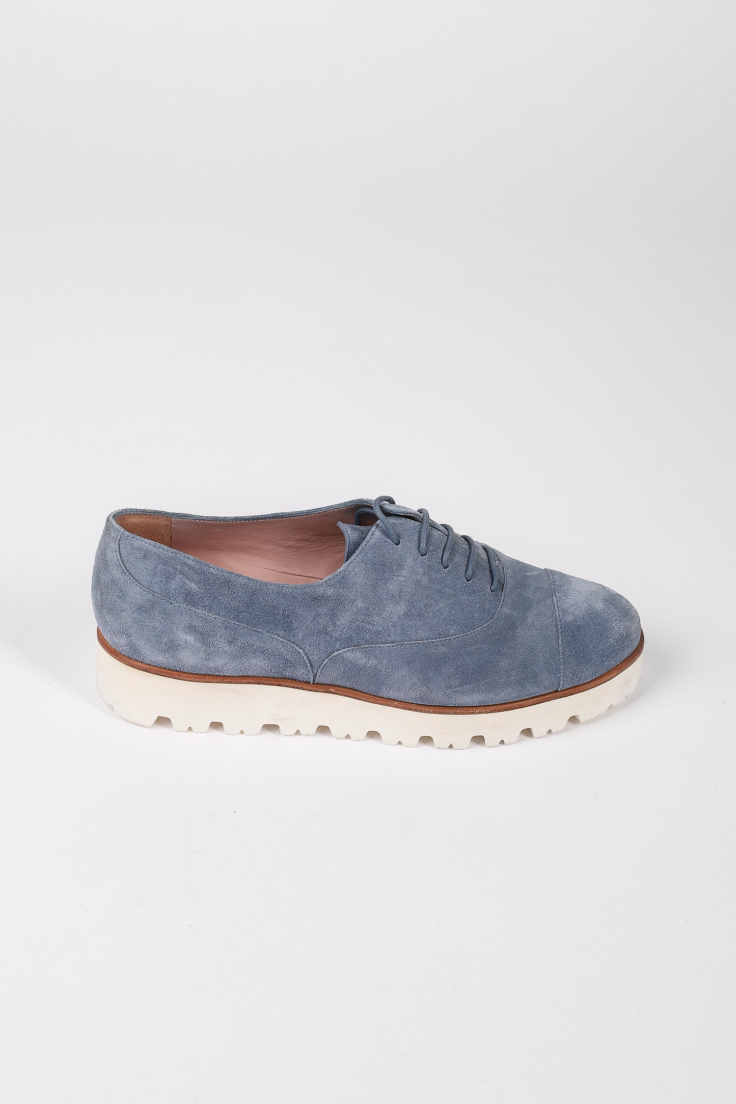 LOAFERS GAMUZA CELESTE