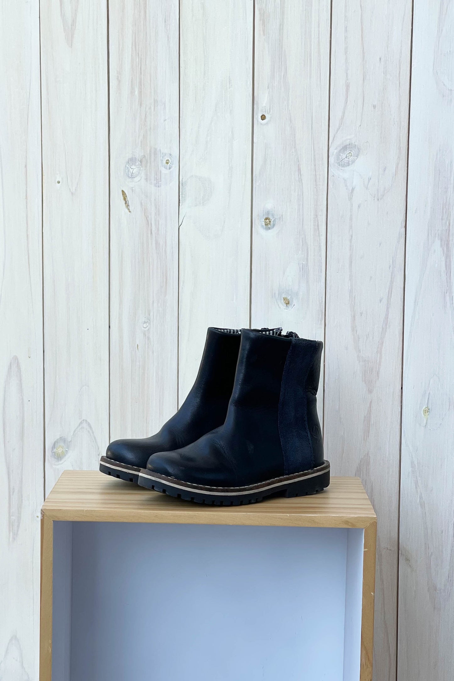 BOTINES FORRO RAYADO