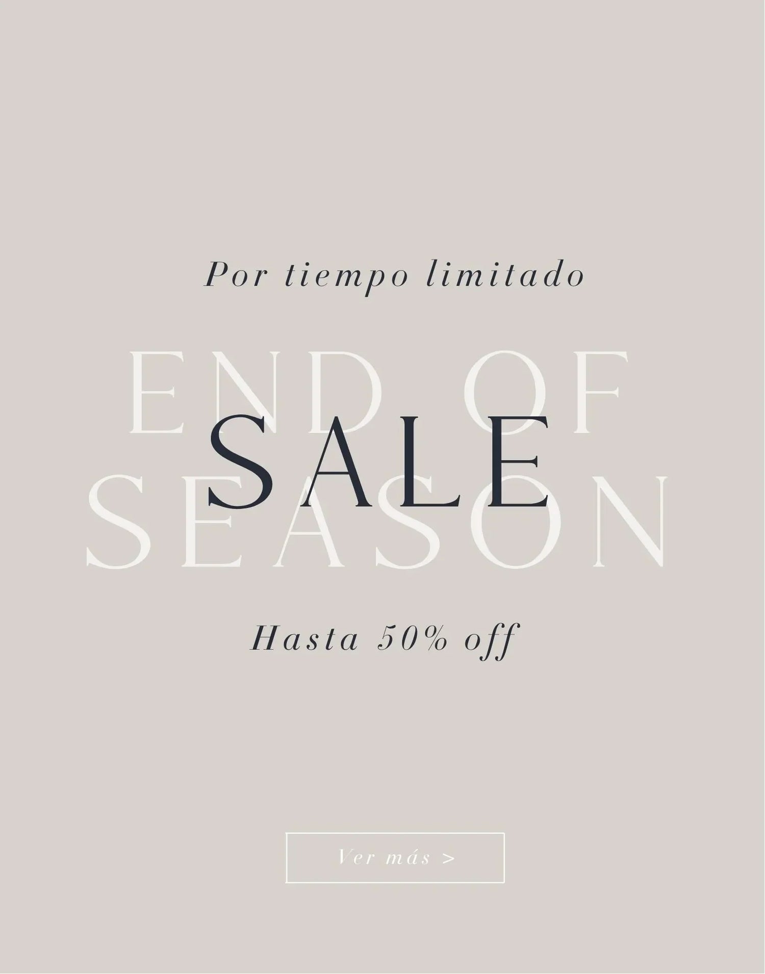 End of Season Sale 2025