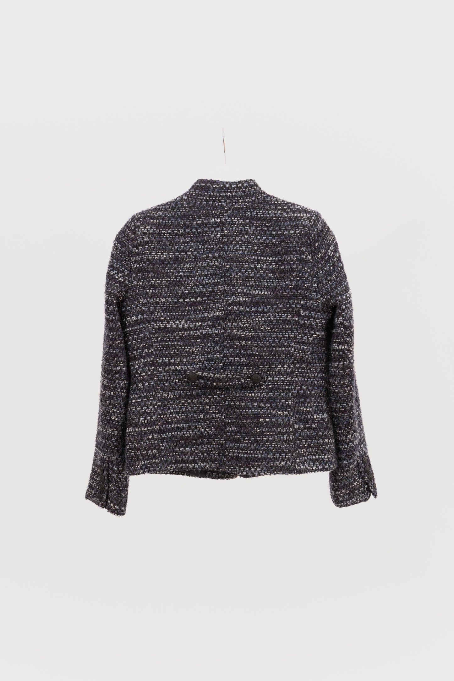 CHAQUETA MILITARY CHIC EN TWEED
