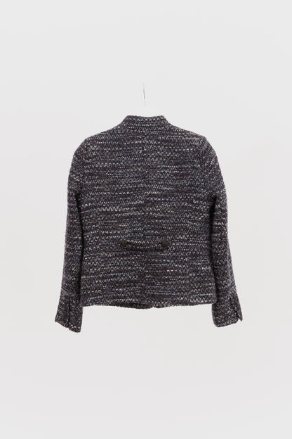 CHAQUETA MILITARY CHIC EN TWEED