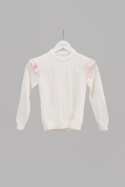 SWEATER DE PUNTO TRENZADO PETIT