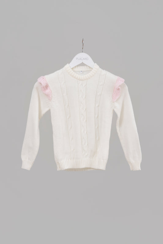 SWEATER DE PUNTO TRENZADO PETIT