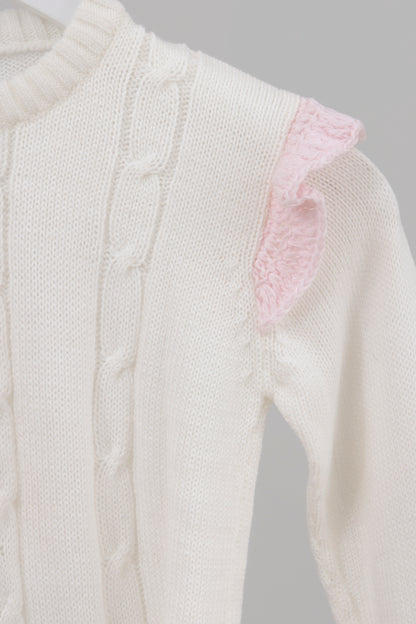 SWEATER DE PUNTO TRENZADO PETIT