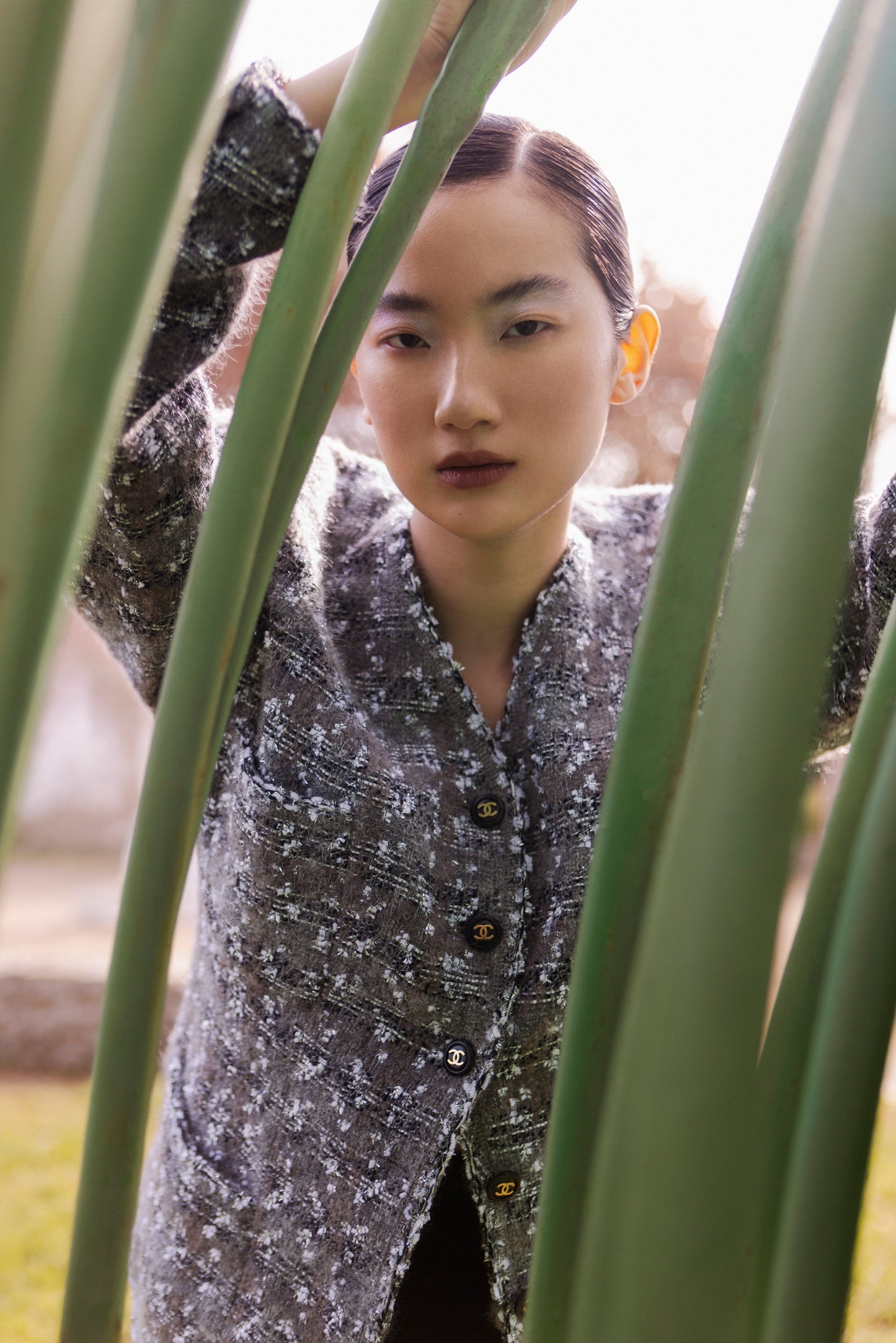 CHAQUETA TWEED GRIS [ARCHIVO]
