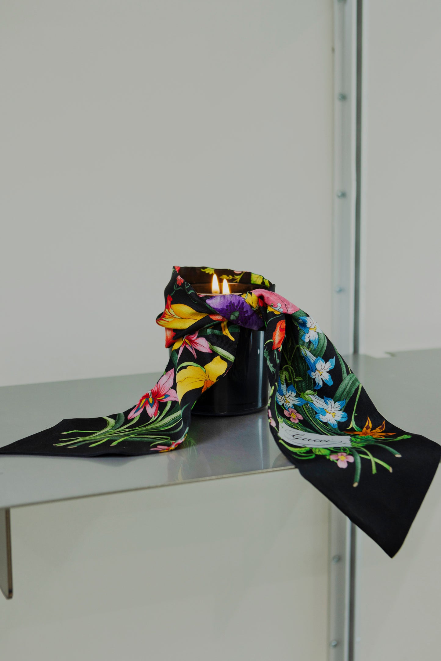 PAÑUELO FLORA PRINT SCARF