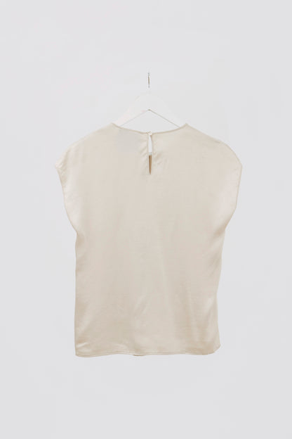 BLUSA DRAPED SILK