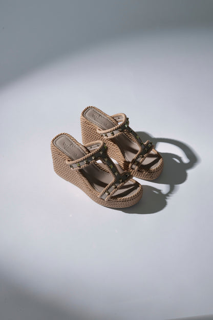 SANDALIAS ROCKSTUD TORCHON WEDGE