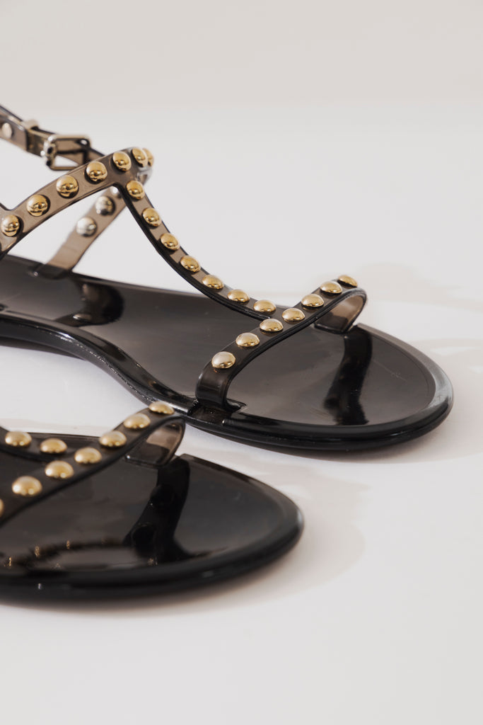 SANDALIAS STUDDED JELLY