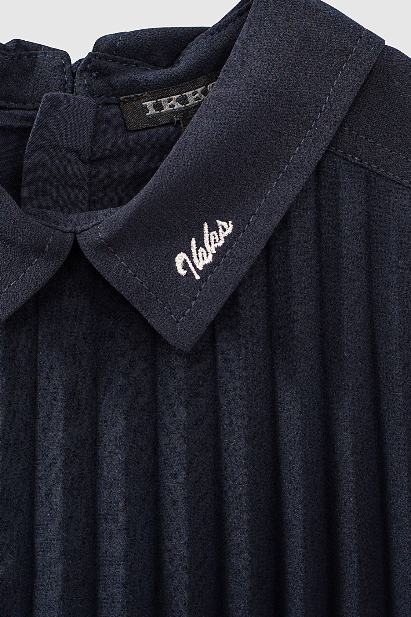 VESTIDO PLISADO NAVY ROCK PETIT