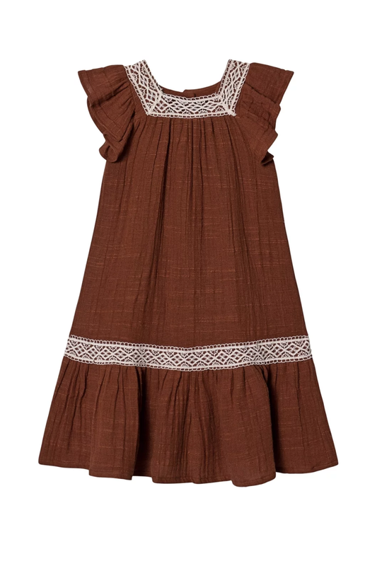 VESTIDO NARCISSE BROWN PETIT