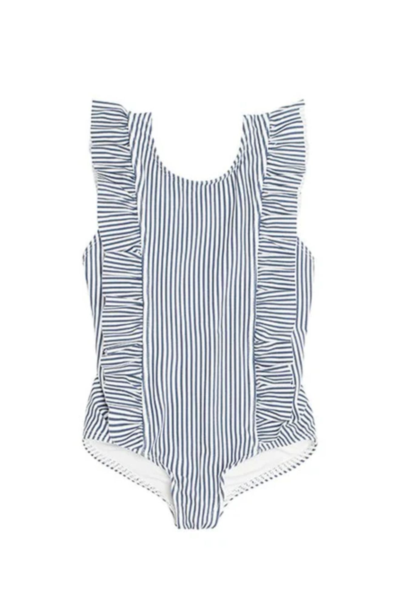 TRAJE DE BAÑO CON VOLANTES PETIT