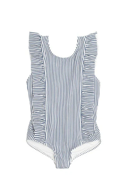 TRAJE DE BAÑO CON VOLANTES PETIT