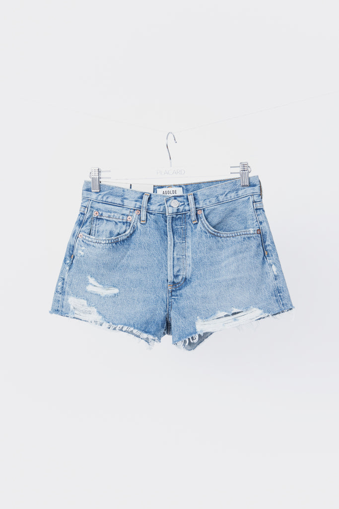 SHORT PARKER GRUDGE DENIM