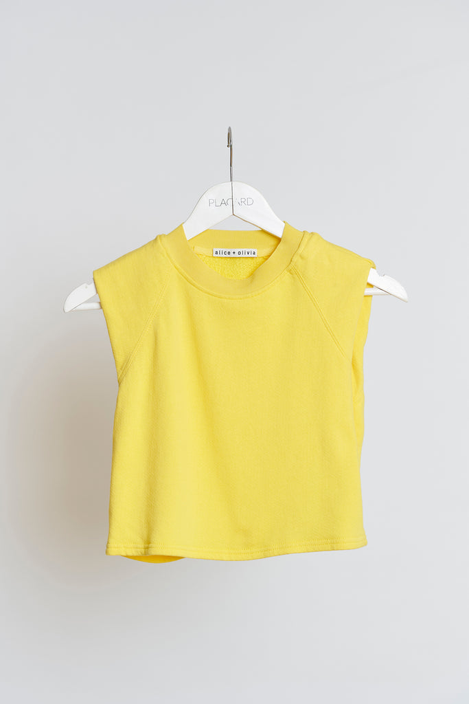 POLERA YELLOW CROP