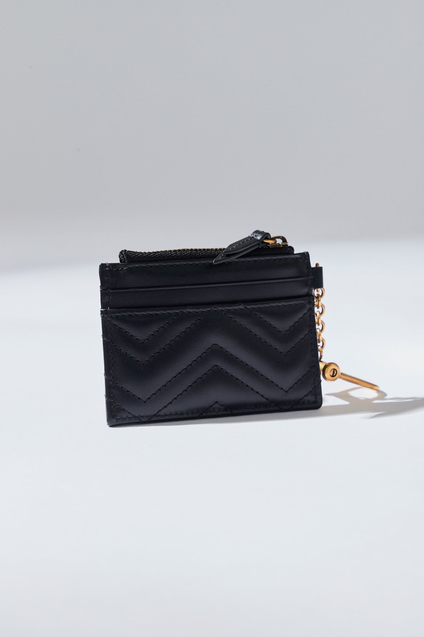 TARJETERO GG MARMONT KEYCHAIN WALLET