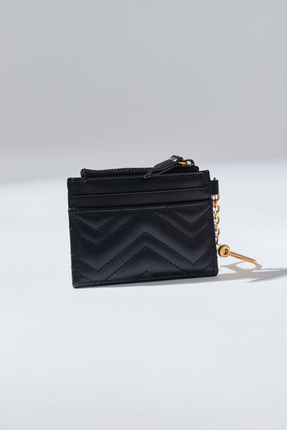 TARJETERO GG MARMONT KEYCHAIN WALLET