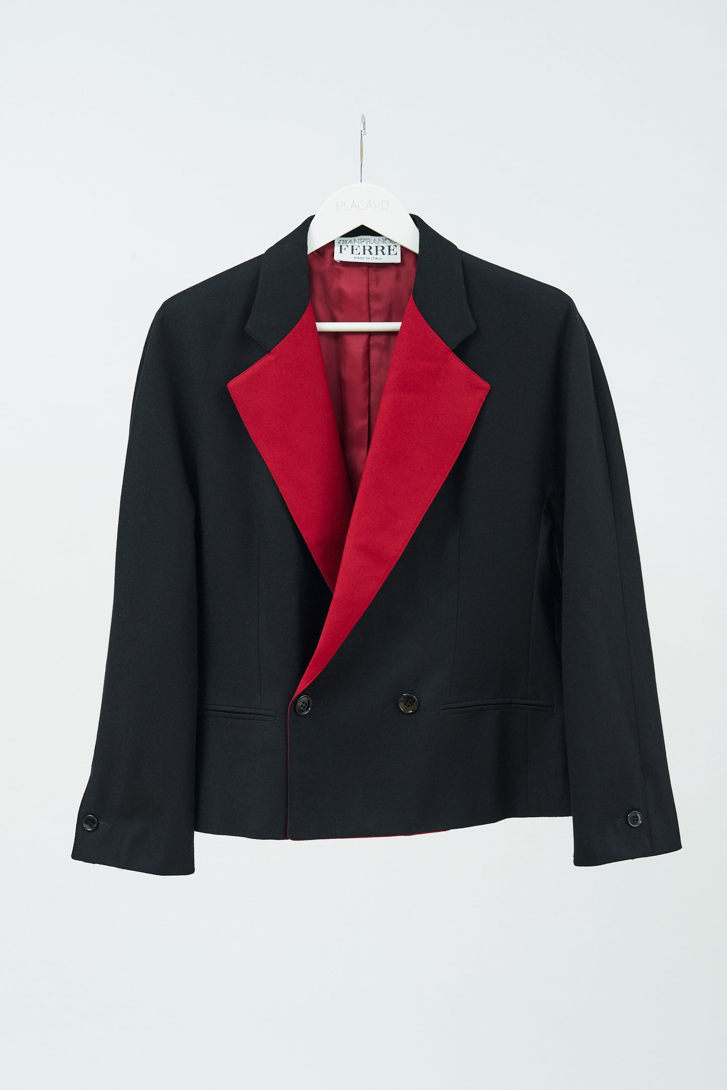 BLAZER ESTRUCTURAL DOBLE BOTONADURA [ARCHIVO]
