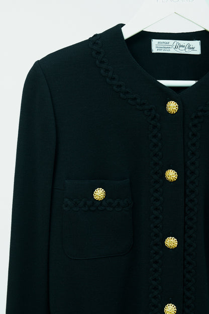CHAQUETA EN LANA VIRGEN (CONJUNTO) [ARCHIVO]