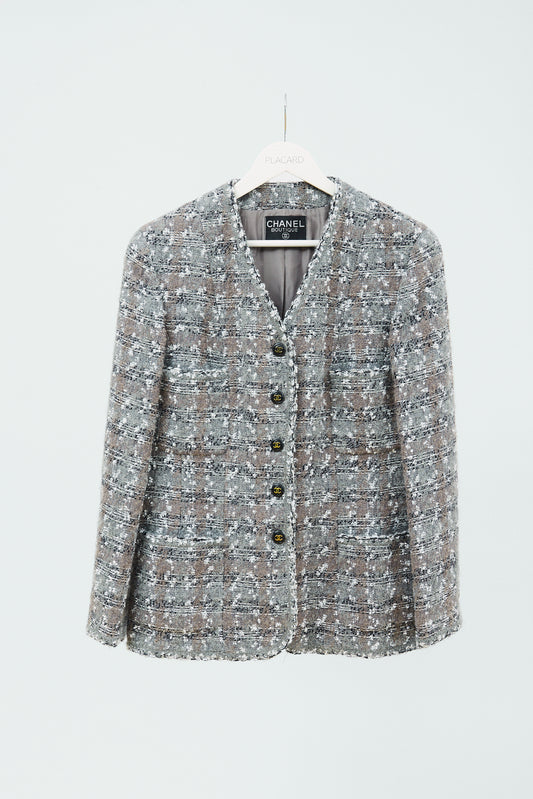 CHAQUETA TWEED GRIS [ARCHIVO]