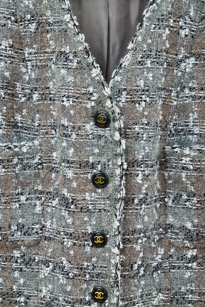 CHAQUETA TWEED GRIS [ARCHIVO]