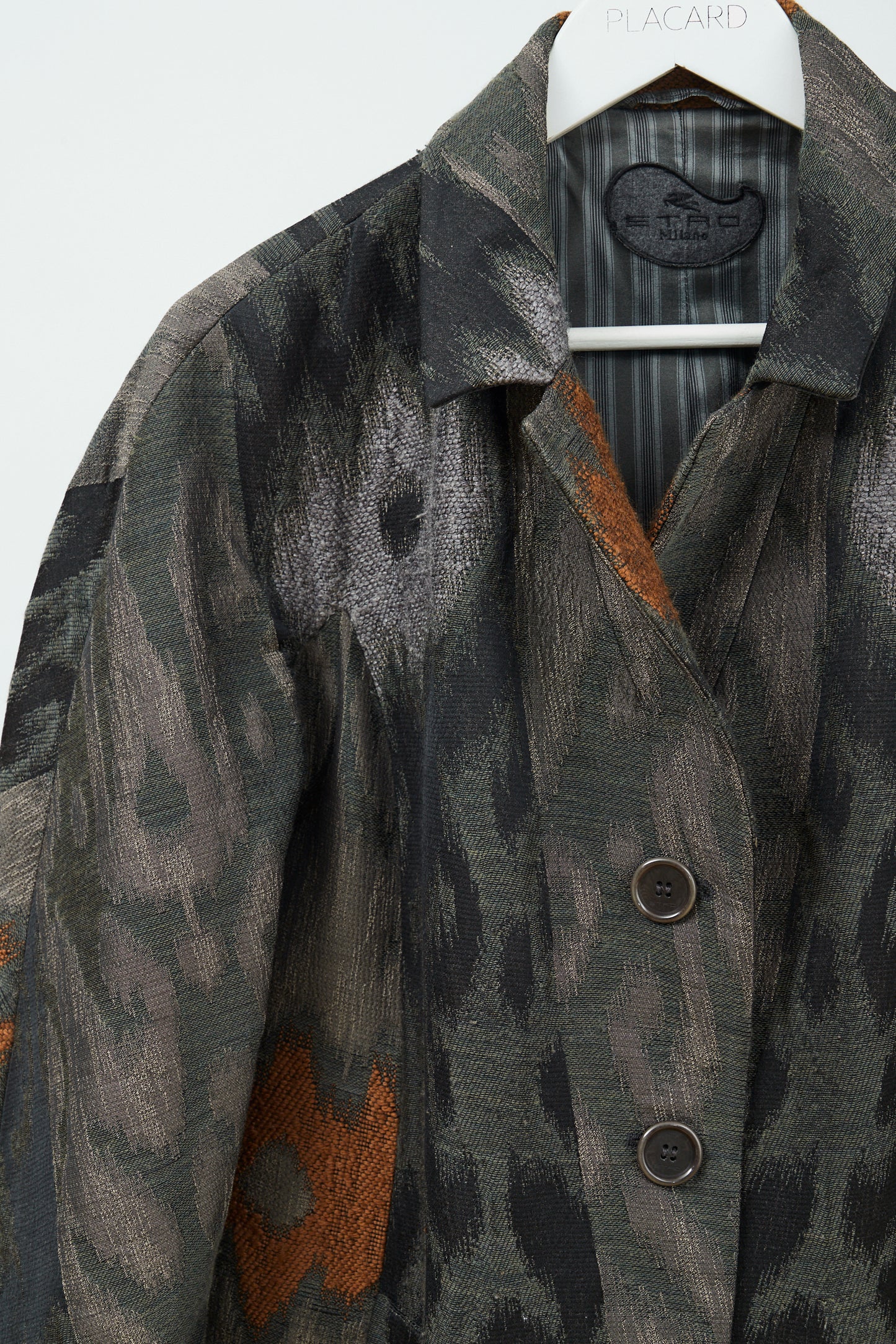 ABRIGO ETRO JACQUARD IKAT [ARCHIVO]