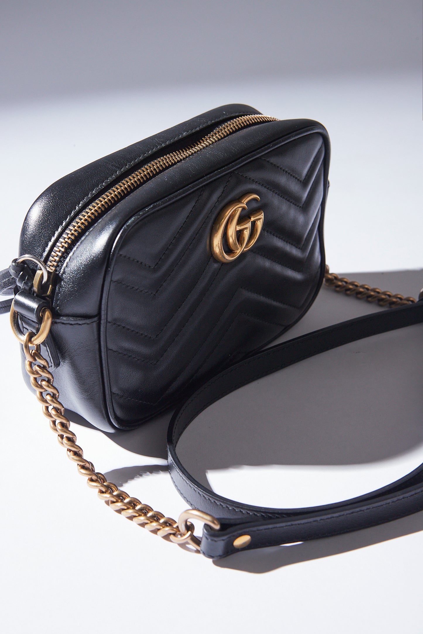 BOLSO GG MARMONT MATELASSÉ CAMERA
