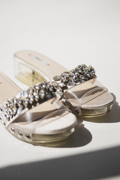 SANDALIAS  TRANSPARENT CRYSTAL