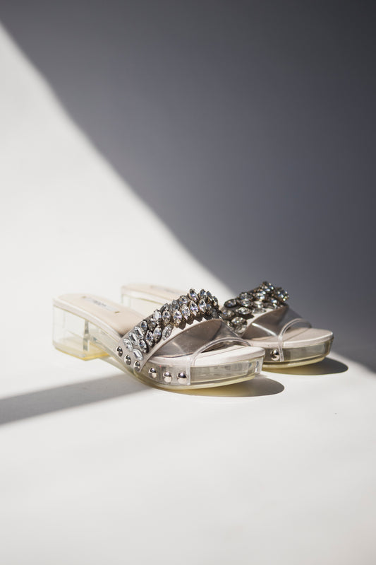 SANDALIAS  TRANSPARENT CRYSTAL